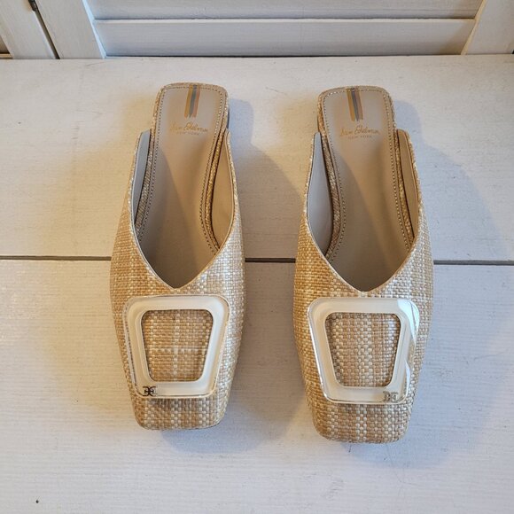 $79 NWT (8.5 & 9) SAM EDELMAN Buckle Mule - Picture 9 of 9